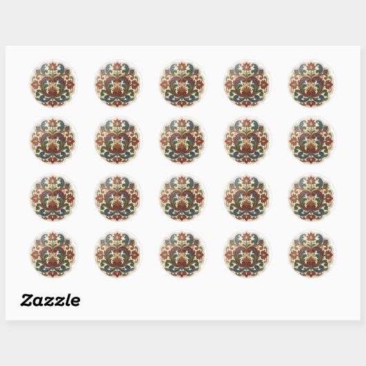 rosemaling stickers (Vel)