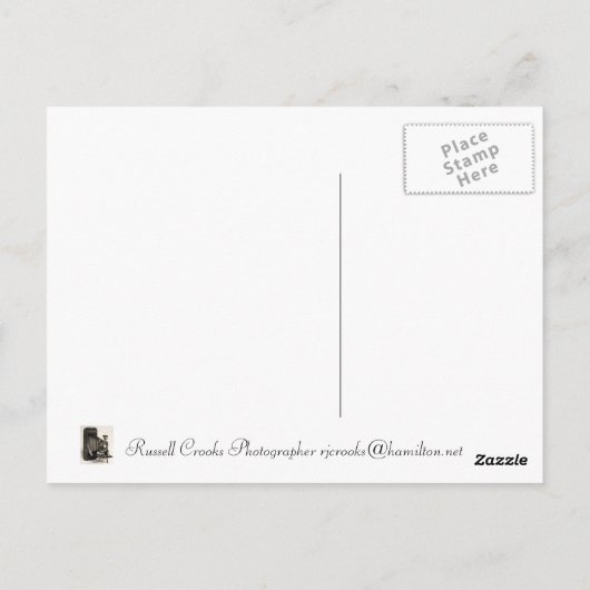 Roseman Bridge Winterset, Iowa Briefkaart (Achterkant)