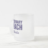 Rosemary Beach Florida Coffee Mug Matglas Koffiemok (Voorkant links)