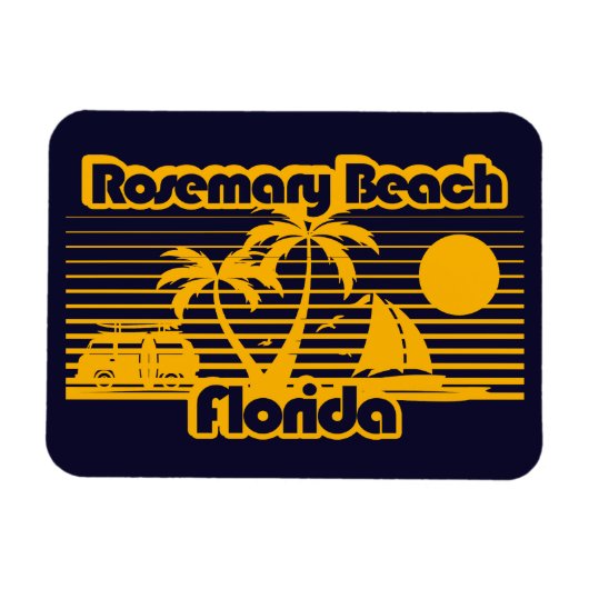 Rosemary Beach Florida Magneet (Horizontaal)