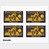 Rosemary Beach Florida Rechthoekige Sticker (Vel)
