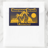 Rosemary Beach Florida Rechthoekige Sticker (Tas)