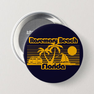 Rosemary Beach Florida Ronde Button 7,6 Cm