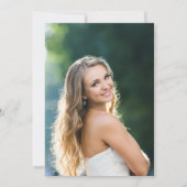 Rosemary Botanical Vrijgezellenfeest Fotouitnodigi Kaart (Achterkant)