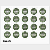 Rosemary Candle Ronde Sticker (Vel)