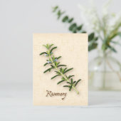 Rosemary Herb-Briefkaart aanpassen Briefkaart (Staand voorkant)