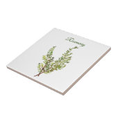 Rosemary Herb Greenery Kitchen Culinaire Groene Ki Tegeltje (Zijkant)