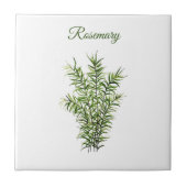 Rosemary Herb Greenery Kitchen Culinaire Groene Ki Tegeltje (Voorkant)