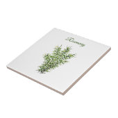 Rosemary Herb Greenery Kitchen Culinaire Groene Ki Tegeltje (Zijkant)