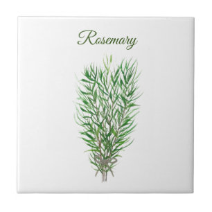 Rosemary Herb Greenery Kitchen Culinaire Groene Ki Tegeltje