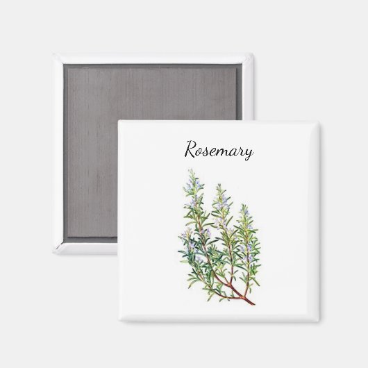 Rosemary Herb Magnet (Voorkant / Achterkant)