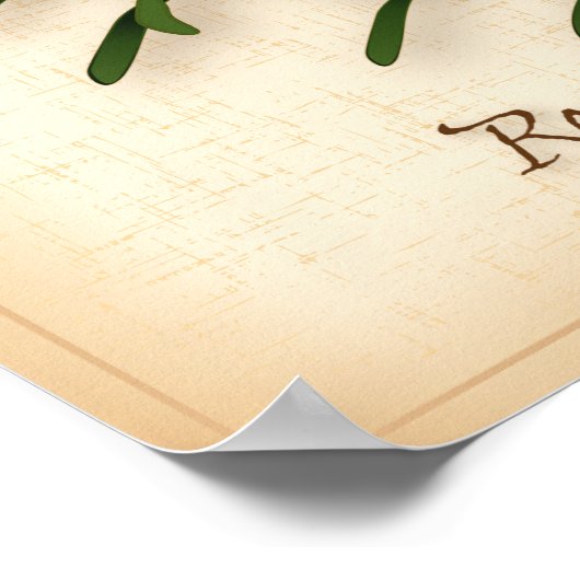 Rosemary Herb Poster (Hoek)