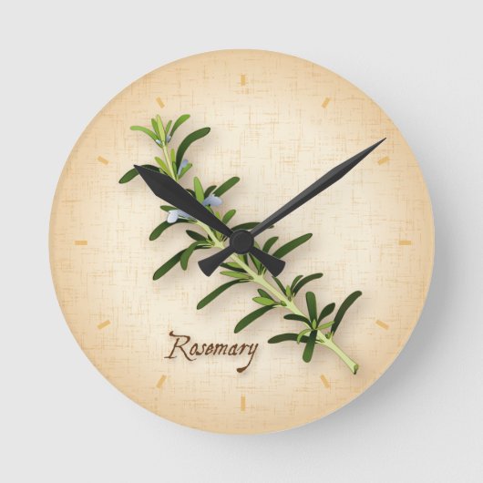 Rosemary Herb Ronde Klok (Voorkant)