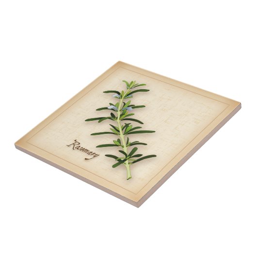 Rosemary Herb Tegeltje (Zijkant)