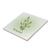 Rosemary Herbal Design Ceramic Tegel Tegeltje (Zijkant)