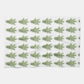 Rosemary Herbs Kitchen Culinaire Greenery Rustic Theedoek (Horizontaal)