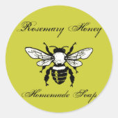 Rosemary Honey Soap Labels (Voorkant)