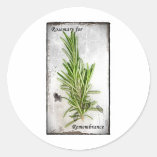 Rosemary Ronde Sticker
