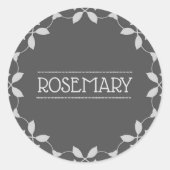 Rosemary Spice Jar Sticker Label (Voorkant)