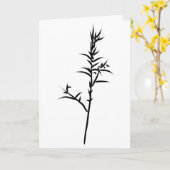 Rosemary Sprig-Wenskaart Kaart (Gele Bloem)