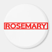 Rosemary Stamp Magneet (Voorkant)