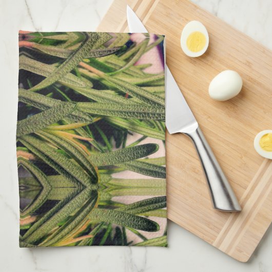 Rosemary Tapestry Theedoek (Quarter Fold)