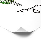 Rosemary Thyme Sage Herbs Culinaire Keukenkaak Perfect Poster (Hoek)