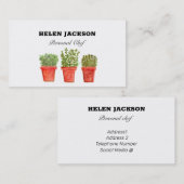 Rosemary Thyme Sage Herbs Visitekaartje (Voorkant / Achterkant)