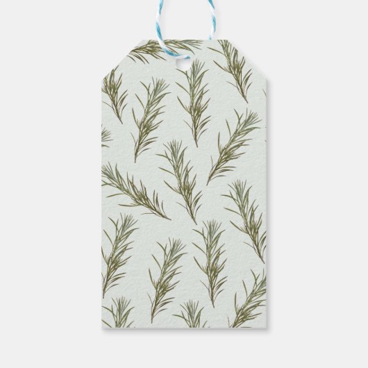 Rosemary Whispers Cadeaulabel (Achterkant)