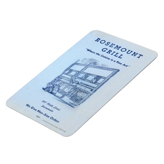 Rosemount Grill Magnet Magneet (Linkerzijde)