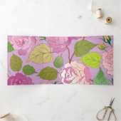 Rosen 18 drieluik wenskaart (Binnen)