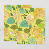 Rosen 4 notitiekaartje (Voorkant / Achterkant)