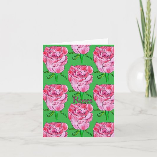 Rosen Blank Kaart (Voorkant)