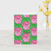 Rosen Blank Kaart (Gele Bloem)
