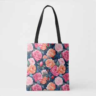 Rosen Bloeiende Bloemen Patroon-80037 Tote Bag