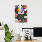 Rosen Bloem Foto Herdenkingstekens Poster (Thuiskantoor)