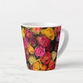 Rosen Bloemen   Latte Mok (Rechterhoek)