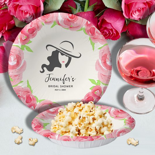 Rosen Derby Bruidsfeest Bruiloft Papieren Kommen