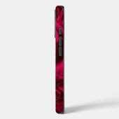 Rosen Donkere Stemmige Aangepaste Naam Case-Mate iPhone Case (Achterkant / Links)