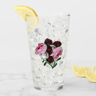 Rosen Drinkglas Glas
