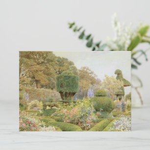 Rosen en Anjers door Elgood, Vintage Engelse Tuin