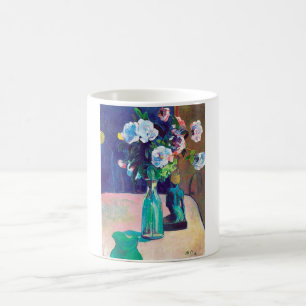 Rosen en beeldje, Gauguin Koffiemok