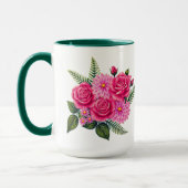 Rosen en Dahlias Groot Mok (Links)