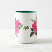 Rosen en Dahlias Groot Mok (Midden)