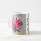 Rosen en Dahlias koffiemok (Voorkant links)