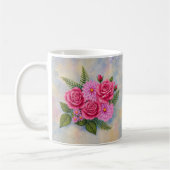 Rosen en Dahlias koffiemok (Links)