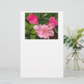 Rosen en Orchideeën Briefpapier (Staand voorkant)