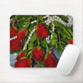 Rosen en Parels Muismat (Met muis)