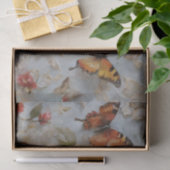 Rosen en Vlinders Print Decoupage / Tissuepapier (Geschenk)