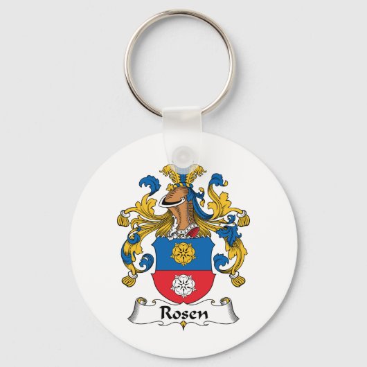 Rosen Family Crest Sleutelhanger (Voorkant)